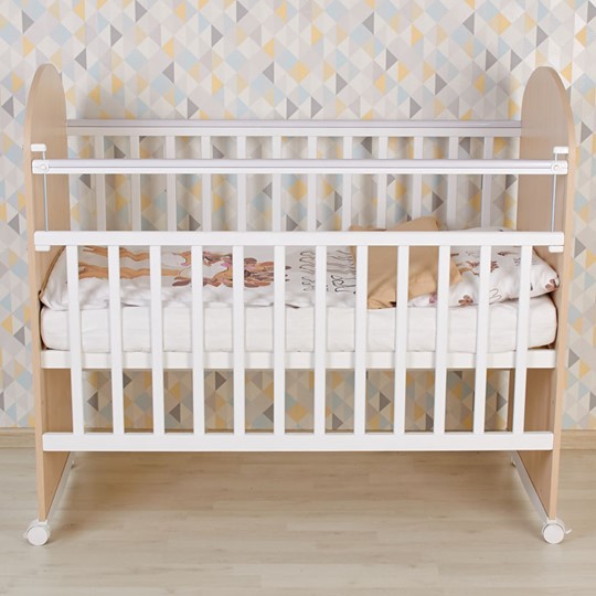 Детская кровать Фея 701 Дуб пастельный-белый в Артеме - изображение 5