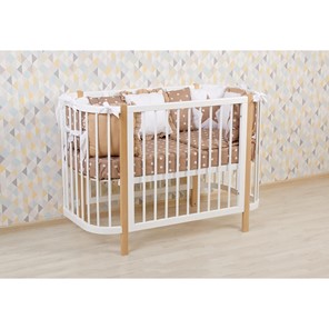 Детская кровать POLINI Kids Simple 350 Белый / Натуральный в Артеме - предосмотр 14