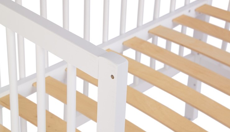 Детская приставная кровать Фея 100 Лея Белый в Артеме - изображение 3