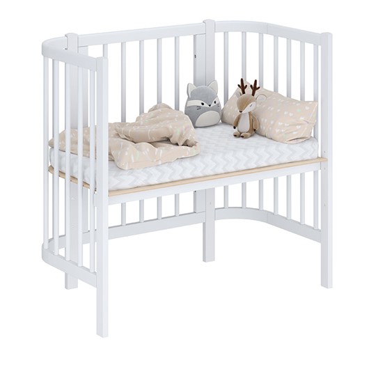 Приставная кровать POLINI Kids Simple 105 Белый в Артеме - изображение 1