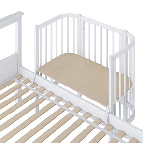 Приставная кровать POLINI Kids Simple 105 Белый в Артеме - предосмотр 2