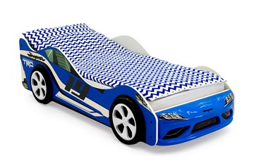 Кровать-машина Супра синяя в Находке