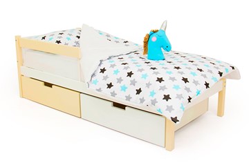 Детская кровать Skogen classic бежево-белая в Уссурийске