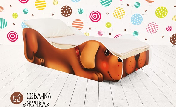 Детская кровать Собачка-Жучка во Владивостоке - изображение