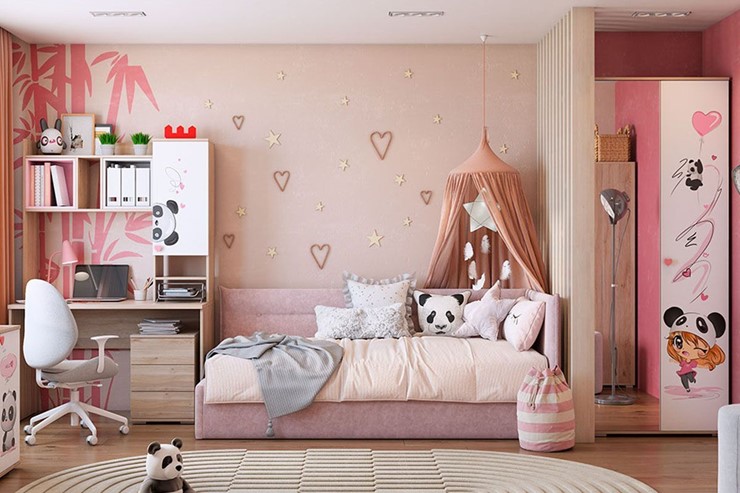 Детская спальня Панда №1 во Владивостоке - изображение 2