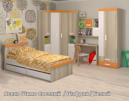 Детская спальня Юниор №4 во Владивостоке - изображение
