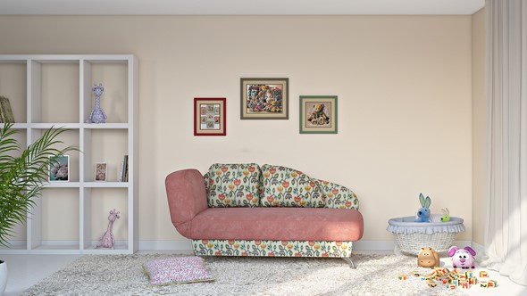 Детский диван Колибри-3 в Находке - изображение