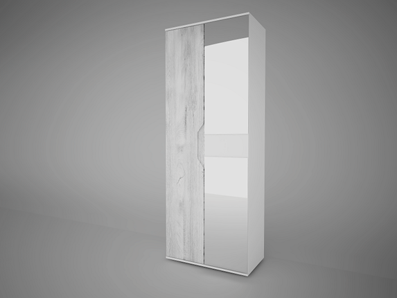 Шкаф двухдверный Сорренто 2 с зеркалами в Уссурийске - изображение