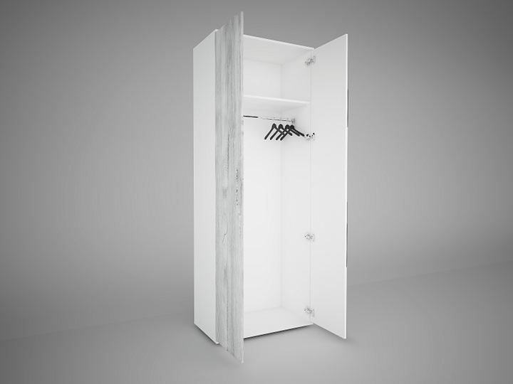 Шкаф двухдверный Сорренто 2 с зеркалами в Уссурийске - изображение 1