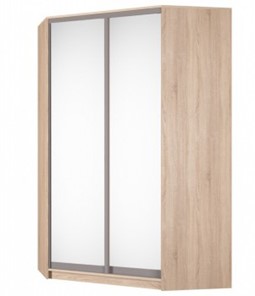 Угловой шкаф Аларти (YA-230х1400(602) (4) Вар. 1; двери D5+D5), с зеркалом во Владивостоке - предосмотр