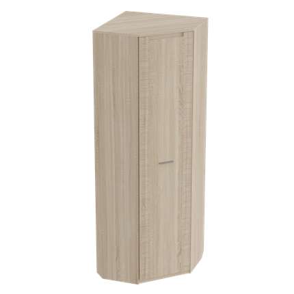 Угловой шкаф распашной Элана, Дуб сонома 720х720х208 во Владивостоке - изображение