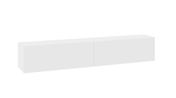 Шкаф настенный Порто (366) ТД-393.12.21 (Белый жемчуг/Белый софт) во Владивостоке - предосмотр