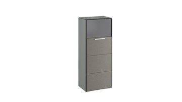 Шкаф Наоми комбинированный одностворчатый, цвет Фон серый, Джут ТД-208.07.28 в Уссурийске
