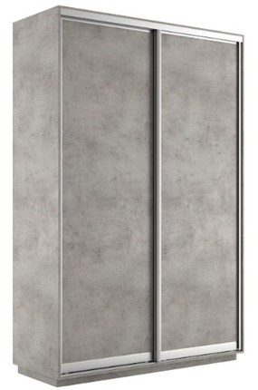 Шкаф Экспресс (ДСП) 1400х450х2200, бетон в Артеме - изображение