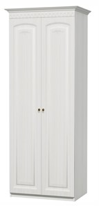 Распашной шкаф Гармония-4, 2-х створчатый, цвет Дуб беленый в Уссурийске