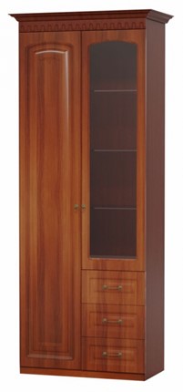 Шкаф 2-створчатый Гармония-4, МЦН комбинированный в Артеме - изображение