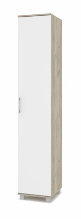 Шкаф одностворчатый К-11, Серый дуб/Белый во Владивостоке - изображение
