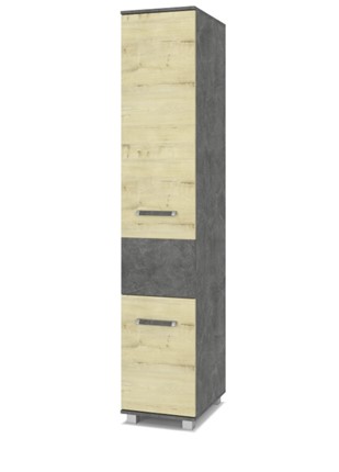 Шкаф В-12, Камень темный/Ирландский дуб в Уссурийске - изображение