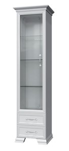 Шкаф-витрина Грация ШР-1, белый, 1 стекло, 420 в Артеме
