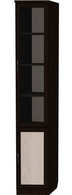 Шкаф Консоль левая 201, цвет Венге в Артеме - изображение