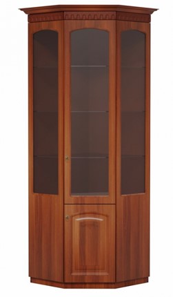 Угловой шкаф Гармония-4, витрина МЦН в Уссурийске - изображение