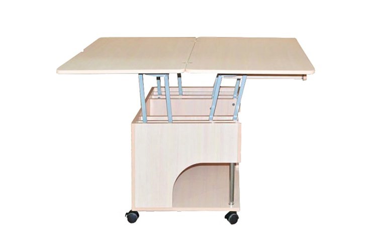Складной стол-трансформер Стэп, Бодега белый в Артеме - изображение 3