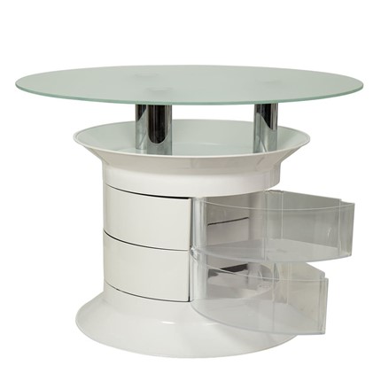 Стеклянный стол Benito white plus в Артеме - изображение