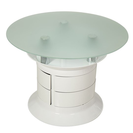 Стеклянный столик Benito white в Артеме - изображение 3