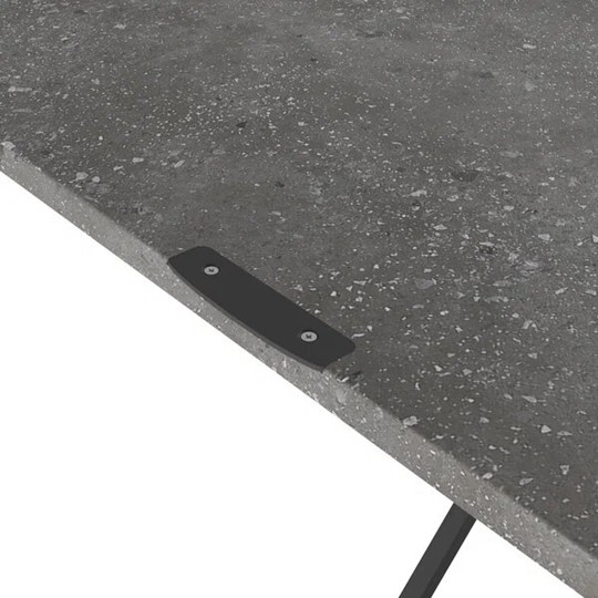 Стол трансформер АНДРЭ Loft (терраццо черный) в Артеме - изображение 4