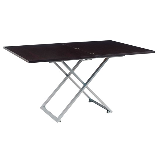 Складной стол-трансформер Compact, Венге/Серебро в Артеме - изображение 2