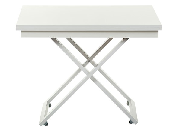 Журнальный стол-трансформер Cross GL, Белый/Белый в Артеме - изображение