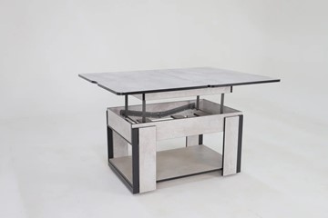 Складной стол-трансформер Дэнс, цемент светлый в Артеме - предосмотр 3