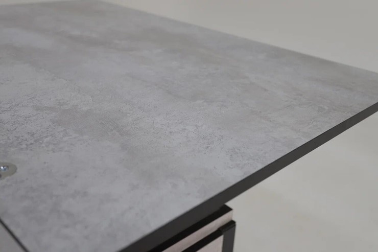 Складной стол-трансформер Дэнс, цемент светлый в Находке - изображение 7