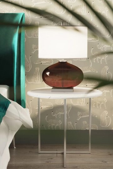 Стол круглый Альбано (белый мрамор-хром) в Уссурийске - изображение 1