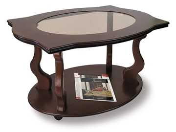 Журнальный столик Берже 3С (темно-коричневый) в Артеме