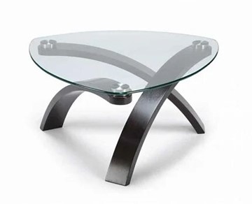 Стеклянный столик Гурон 3 (венге структура) в Уссурийске