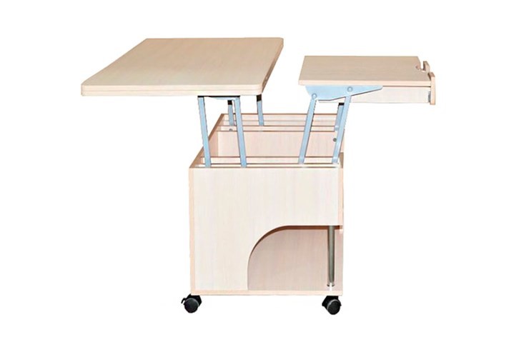 Складной стол-трансформер Стэп, Бодега белый в Артеме - изображение 2