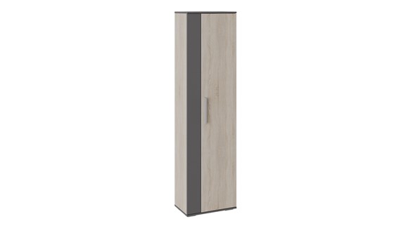 Шкаф двухстворчатый Нуар (Фон серый/Дуб сонома) в Артеме - изображение