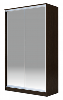 Шкаф 2300х1200х420 Хит-23-4-12/2-88, Матовое стекло, Венге во Владивостоке - изображение