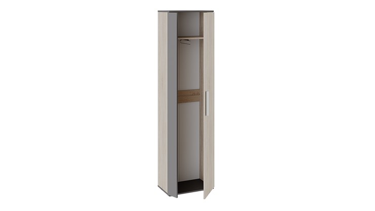Шкаф двухстворчатый Нуар (Фон серый/Дуб сонома) в Артеме - изображение 1