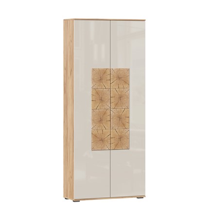 Шкаф двухстворчатый Фиджи, 659310, дуб золотой/кашемир в Артеме - изображение