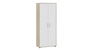 Шкаф 2-х дверный Витра тип 1 (Дуб сонома/Белый ясень) в Уссурийске