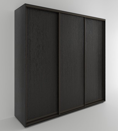 Шкаф 3-х дверный Акцент-Сим 3-Д 2303х1800х600, Венге во Владивостоке - изображение