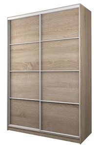 Шкаф 2-х дверный MAX МШ-23-6-16-11, Профиль Белый/Цвет Дуб Сонома во Владивостоке