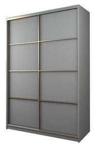 Шкаф 2-х створчатый MAX МШ-23-6-18-11, Профиль Золото/Цвет Серый во Владивостоке