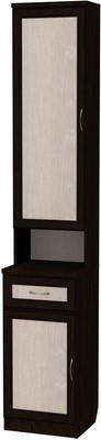 Шкаф в прихожую ПР1 с ящиком, цвет Венге в Уссурийске - изображение