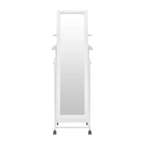 Вешалка напольная с зеркалом Leset Сиэтл (Белый) в Уссурийске - предосмотр