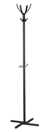 Вешалка напольная Крауз-6, цвет черный в Артеме - изображение