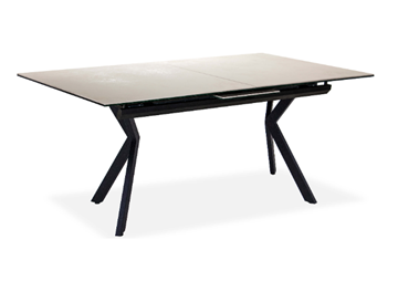 Кухонный раскладной стол Бордо 1CX 140х85 (Oxide Avorio/Графит) в Находке
