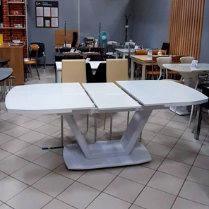 Обеденный раздвижной стол Дионис 2 (Стекло) во Владивостоке - предосмотр 3